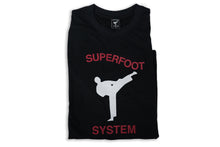 Load image into Gallery viewer, Official Superfoot Black Tee Shirt
