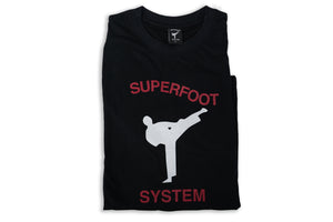 Official Superfoot Black Tee Shirt