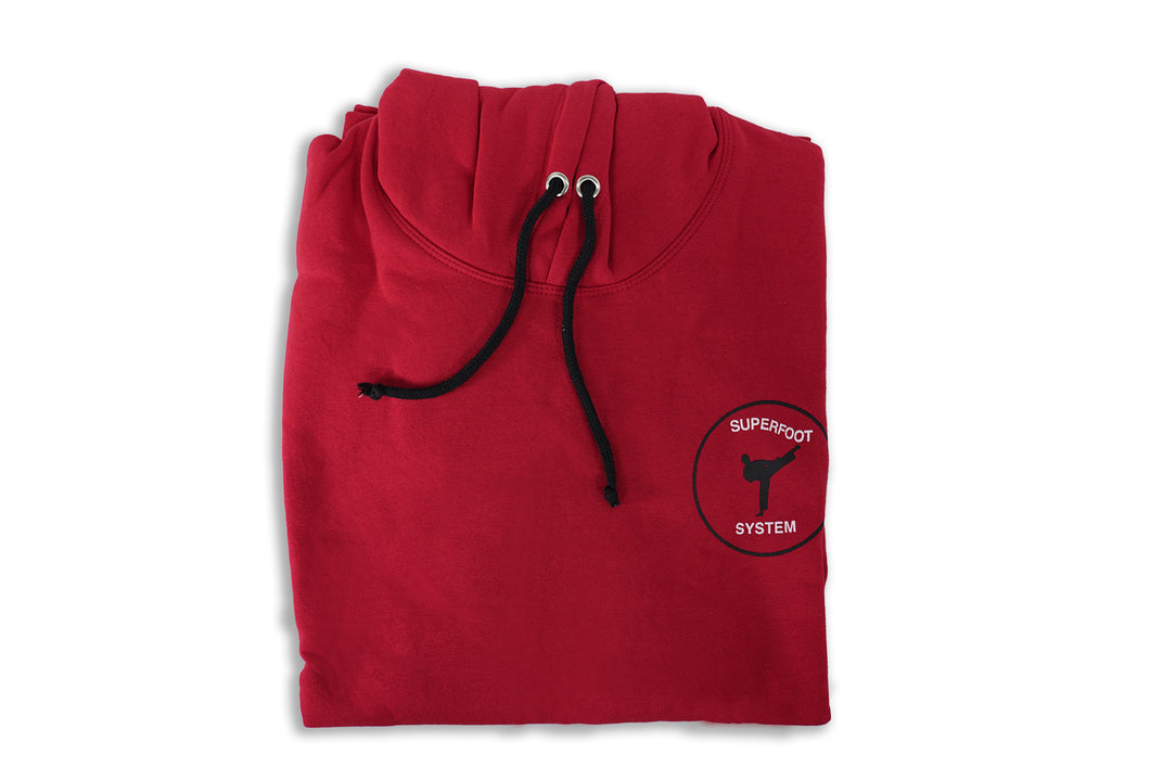 Red Superfoot Hooded Sweatshirt